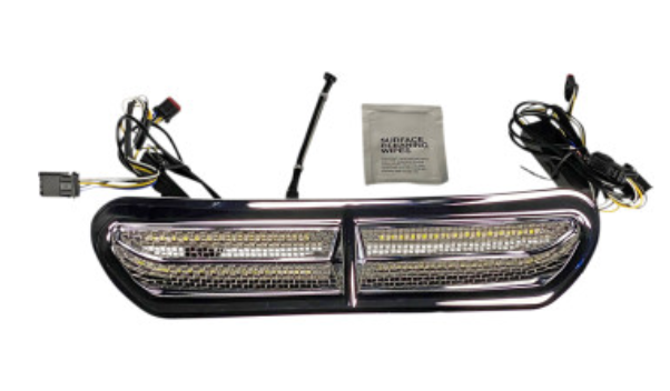 Custom Dynamics Genesis 4 All-In-One Dynamic LED Batwing Fairing Vent Insert