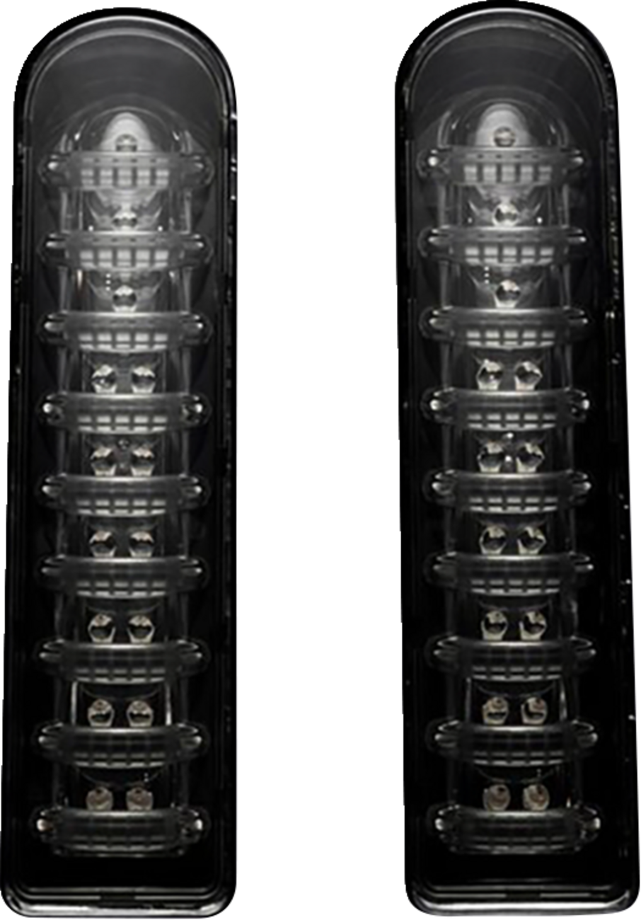 CUSTOM DYNAMICS ProBEAM Fillerz Dual Color Lights - Smoke - Chrome PB-ECE-FILL-SC