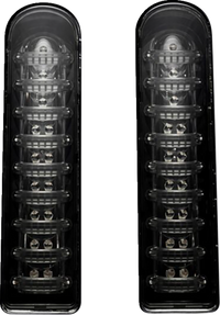 Thumbnail for CUSTOM DYNAMICS ProBEAM Fillerz Dual Color Lights - Smoke - Chrome PB-ECE-FILL-SC
