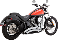 Thumbnail for VANCE & HINES 2-into-2 Big Radius Exhaust System - Chrome 26079