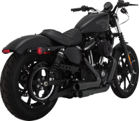 Thumbnail for VANCE & HINES Mini Grenades Exhaust System - Matte Black 46884