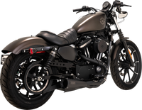 Thumbnail for VANCE & HINES 2-into-1 Upsweep PCX* Exhaust System - Stainless Steel - Black 47328