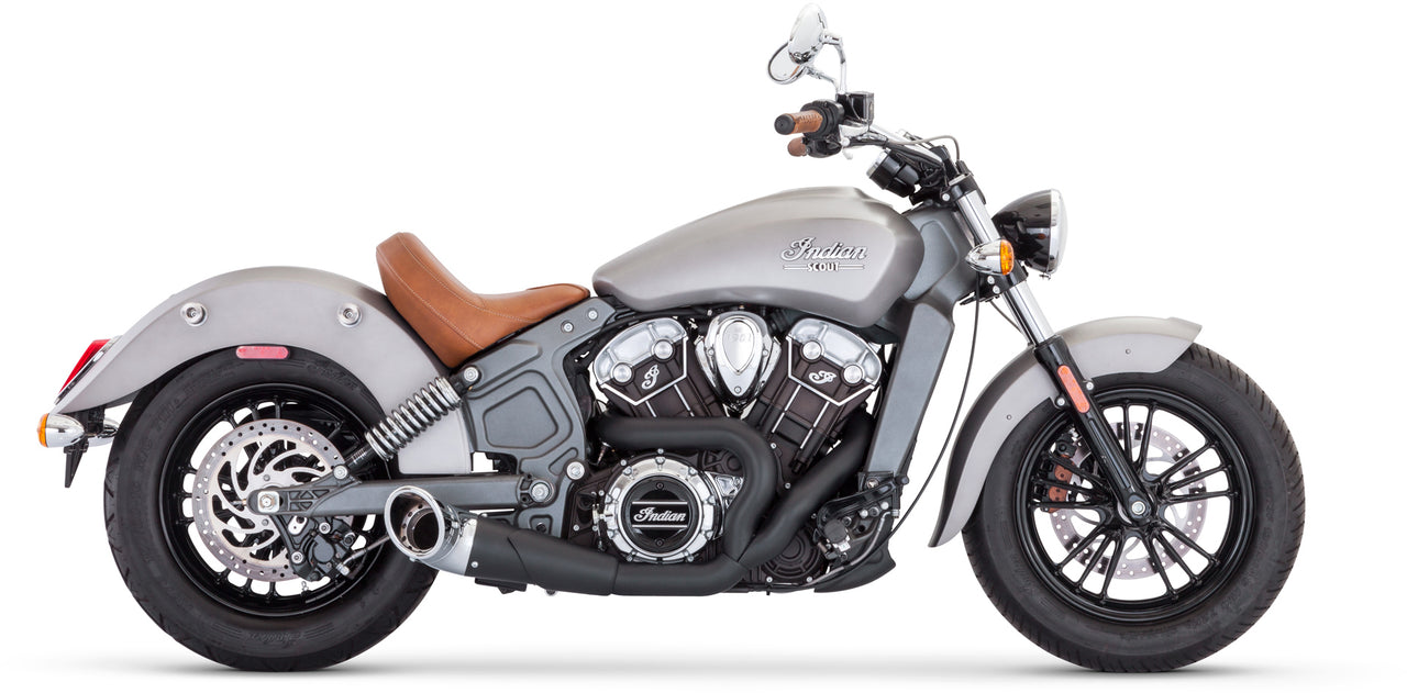 2 1 Turnout Black W/Chrome Tip `14 Up Scout