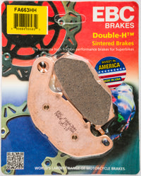 Thumbnail for Brake Pads Fa663hh Double H Sintered