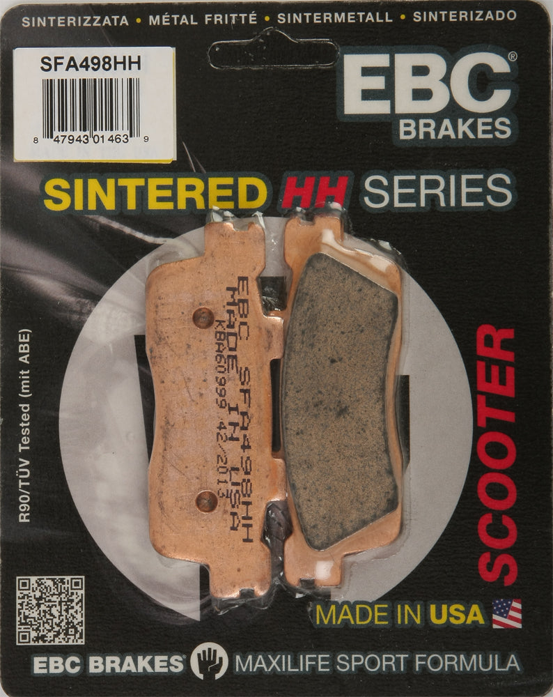Brake Pads Sfa498hh Double H Sintered