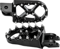 Thumbnail for Moto Style Footpeg Set Black 2