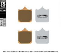 Thumbnail for Brake Pads Sintered Ceramic Fd437g1375