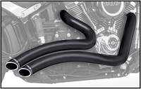 Thumbnail for Sharp Curve Radius Black W/Black Tip M8 Softail