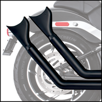 Thumbnail for Upsweep W/Fishtails Black `86 17 Softail