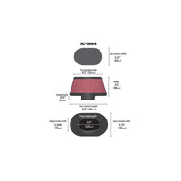 Thumbnail for Air Filter Universal 75mm Flange
