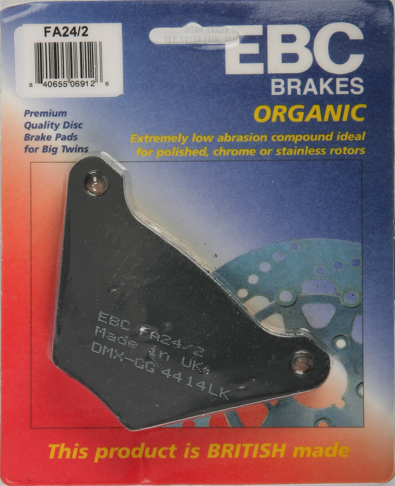 Brake Pads Fa24/2 Organic