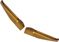 Thumbnail for Billet Aluminum Footpegs Gold Anodized