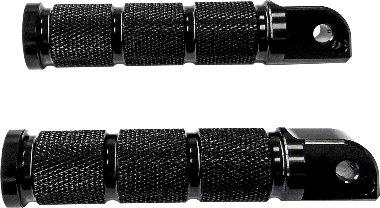 Pass Footpegs Retro Black M8 Softails