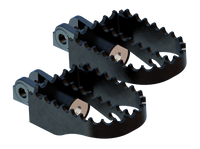 Thumbnail for Mx Style Style Foot Pegs Rider Black