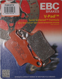 Thumbnail for Brake Pads Fa631v Semi Sintered V Series