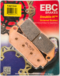 Thumbnail for Brake Pads Fa672hh Double H Sintered