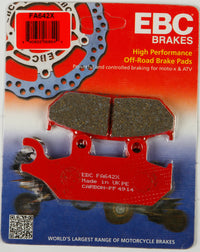 Thumbnail for Brake Pads Fa642x Carbon X Series