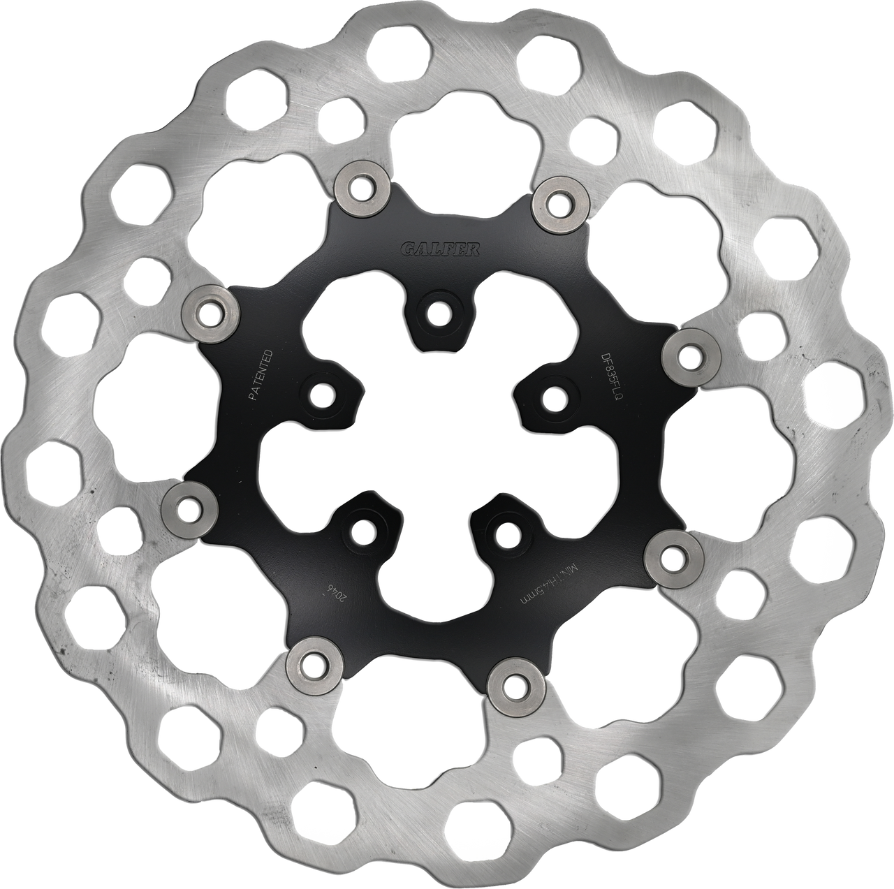 Rotor 12.5" Floating Cubiq Fr Black