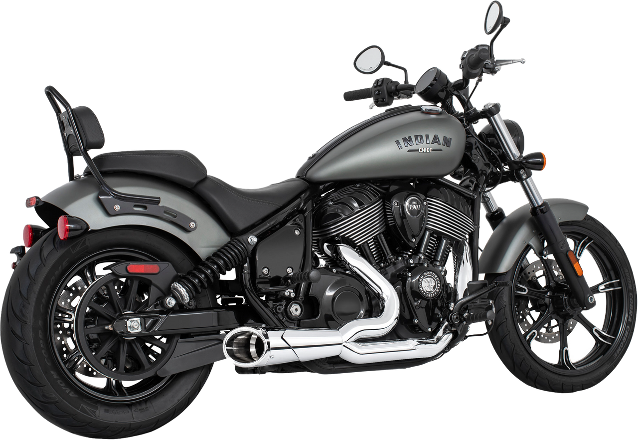 Shorty 2 1 4.5" Combat End Cap Indian Chief Ch/Ch