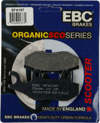 Thumbnail for Brake Pads Sfa197 Organic