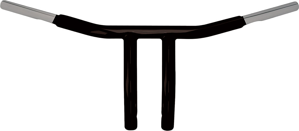 Chubby 8" Drag Bar Satin Black