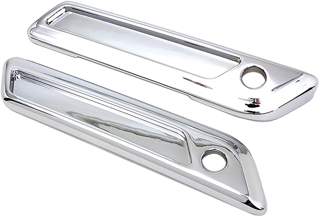 Saddlebag Latch Covers Chrome