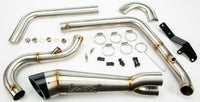 Thumbnail for Comp S 2in1 Exhaust Dyna W/Turnout Brushed