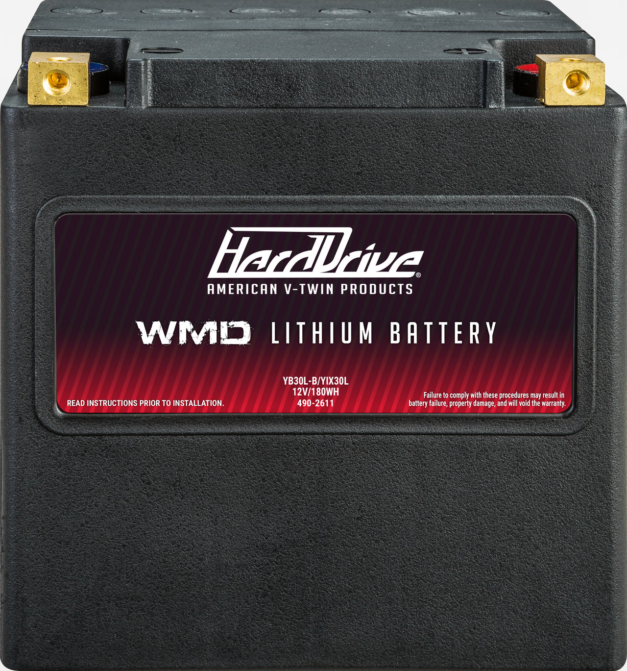 Wmd Lithium Battery 675 Cca Hjvt 2 Fpp 12v/180wh