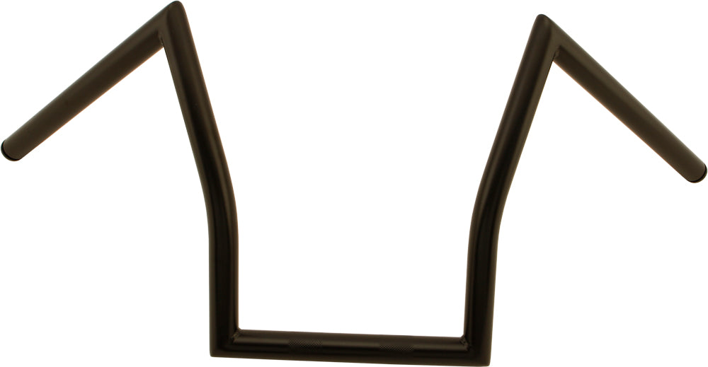 H Bar Z Bar 1" Satin Blk 28.5w 11"Rise
