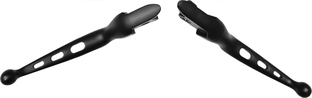 Custom Levers Tri Hole Black Touring Models 08 13