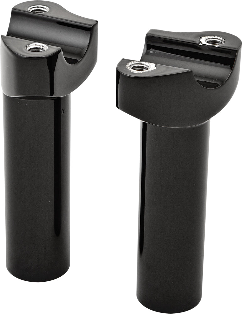 Forged Handlebar Riser Straight Black 4.5"