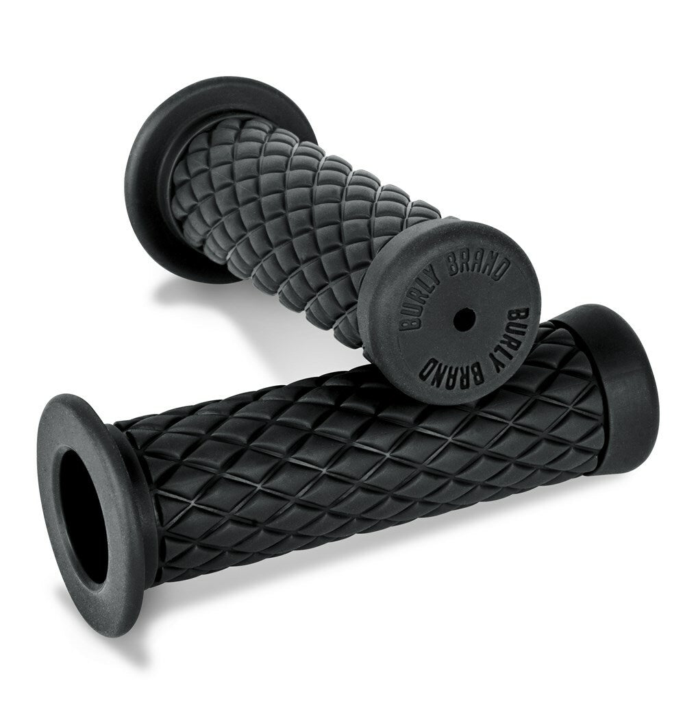 Rubber Diamondback Grips Brown 7/8"