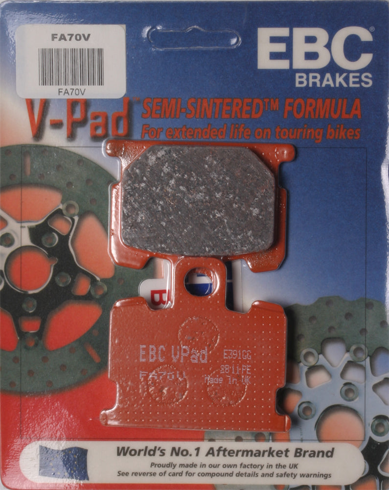 Brake Pads Fa70v Semi Sintered V Series