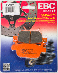 Thumbnail for Brake Pads Fa698v Semi Sintered V Series