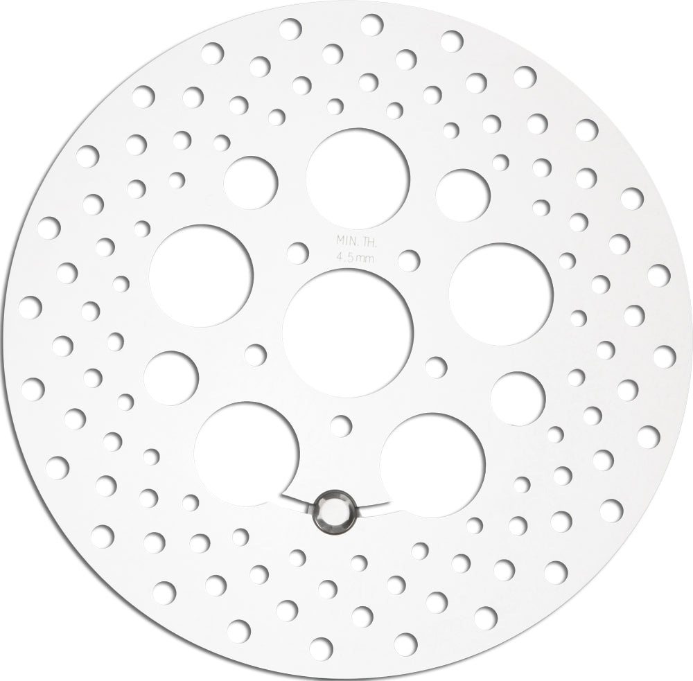 Ss Drilled Fr Rotor 11.8 Polished