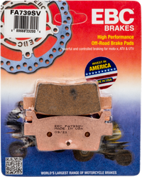 Thumbnail for Brake Pads Fa739sv Severe Duty Sv Series