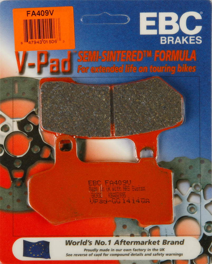 Brake Pads Fa409v V Series