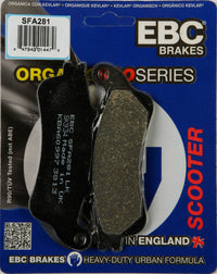 Thumbnail for Brake Pads Sfa281 Organic