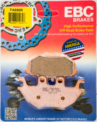 Thumbnail for Brake Pad Fa686r Sintered R Series