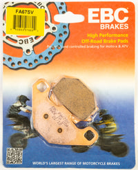 Thumbnail for Brake Pads Fa67sv Severe Duty Sv Series