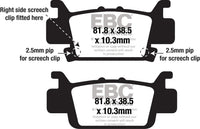 Thumbnail for Brake Pads Fa704sv Severe Duty Sv Series