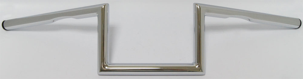 Z Bar One Inch Dimpled 6 Inch Chrome