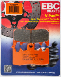 Thumbnail for Brake Pads Fa630v Semi Sintered V Series