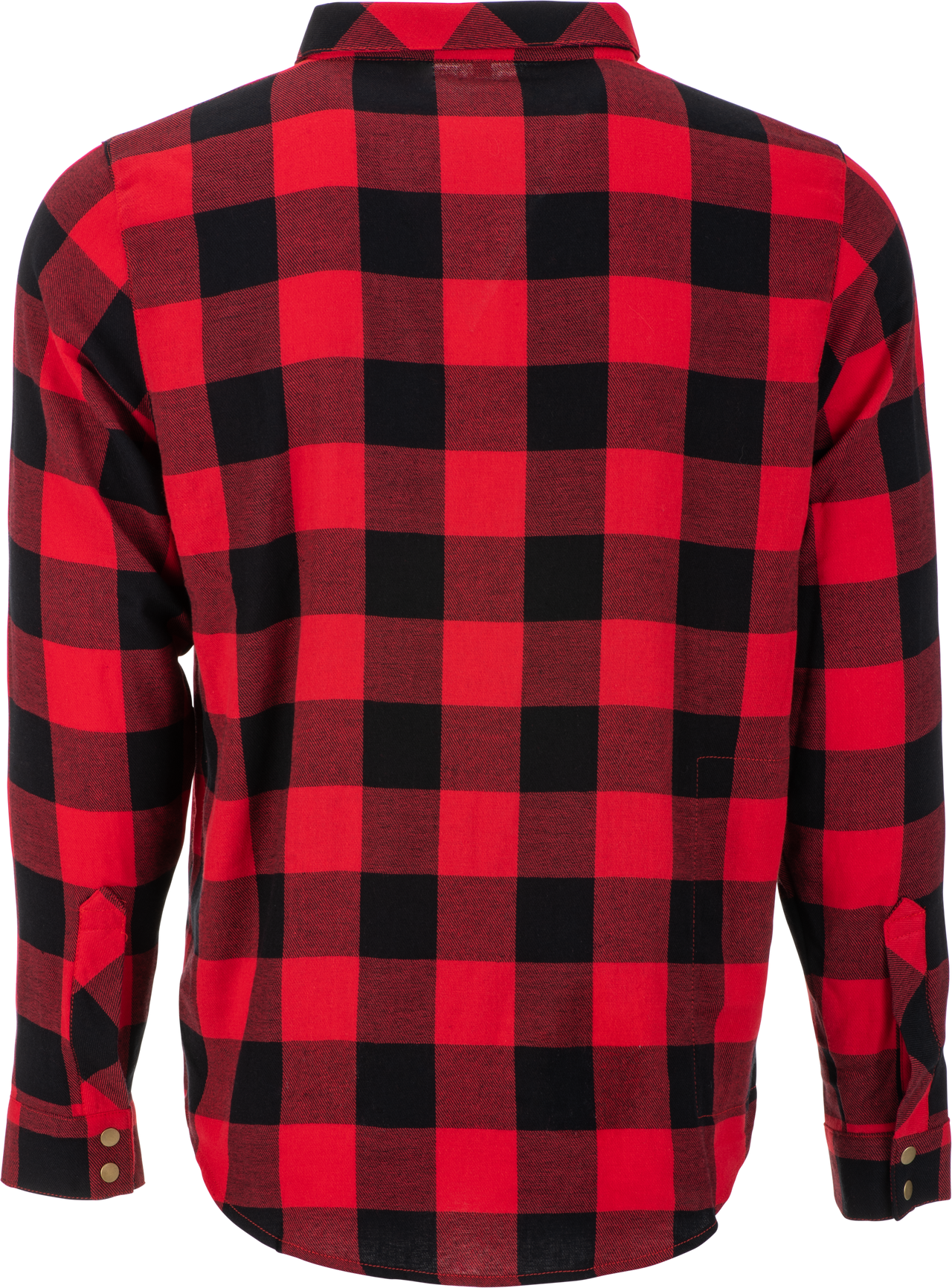FLY RACING Fly Tek Flannel Shirt Red/Black - Part Number 354-6392S