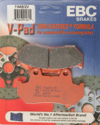 Thumbnail for Brake Pads Fa69/2v Semi Sintered V Series