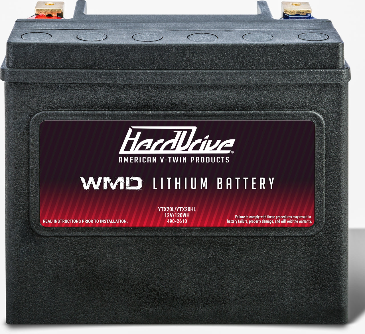 Wmd Lithium Battery 500 Cca Hjvt 1 Fpp 12v/120wh