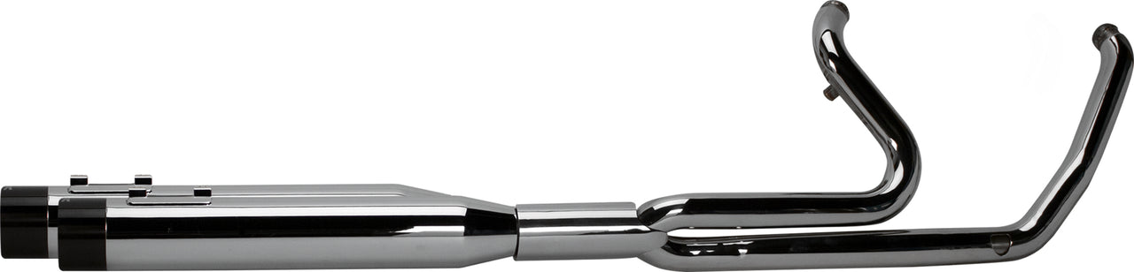 Comp S 2in1 W/Ghost Touring M8 Chrome W/Black End Cap