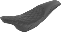 Thumbnail for SADDLEMEN Profiler Seat - Front Lattice/Rear Smooth - Black - FL 897-07-149