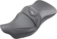 Thumbnail for SADDLEMEN Roadsofa* Seat - Carbon Fiber - without Backrest - Black - '09-'23 FLHTCUTG 808-07B-185T