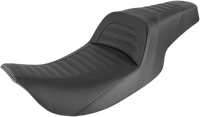 Thumbnail for SADDLEMEN Slim Roll & Pleat Seat - Black 897-06-161
